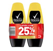 Desodorante En Roll On Rexona Men V8 50 Ml 2 Unidades