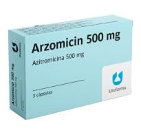 Arzomicin 500 Mg 3 Cápsulas