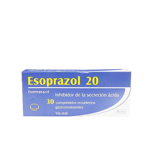 ESOPRAZOL 20 MG 30 COMPRIMIDOS