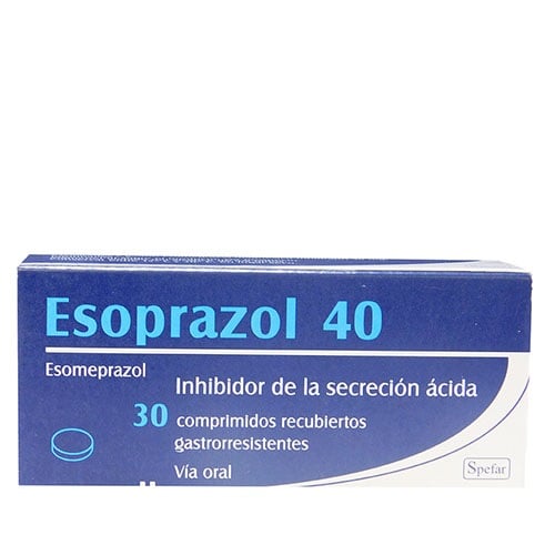 Esoprazol 40 Mg 30 Comprimidos