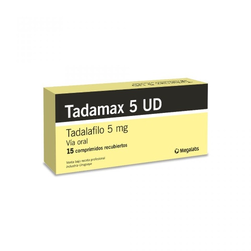 TADAMAX UD 5 MG 15 COMPRIMIDOS