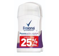 Desodorante En Barra Rexona Femenino Active Emotion 50 G 2 Unidades