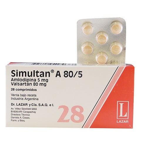 Simultan A 80/5 Mg 28 Comprimidos