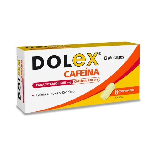 DOLEX CAFEINA 8 COMPRIMIDOS