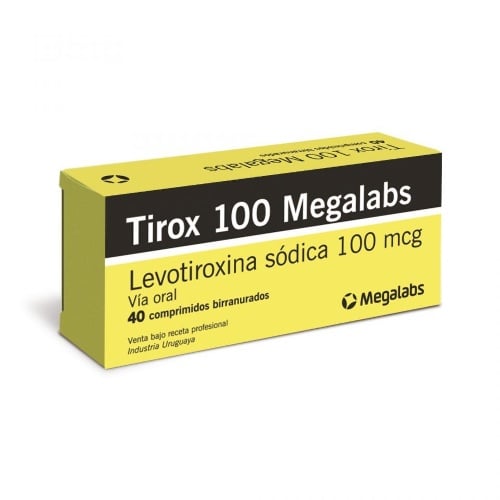 TIROX 100 MCG 40 COMPRIMIDOS