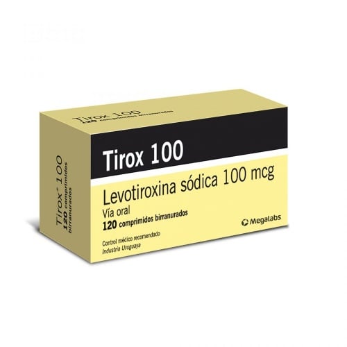 TIROX 100 MG 120 COMPRIMIDOS