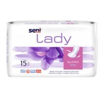 Apósitos Seni Lady Incontinencia Plus 15 Unidades