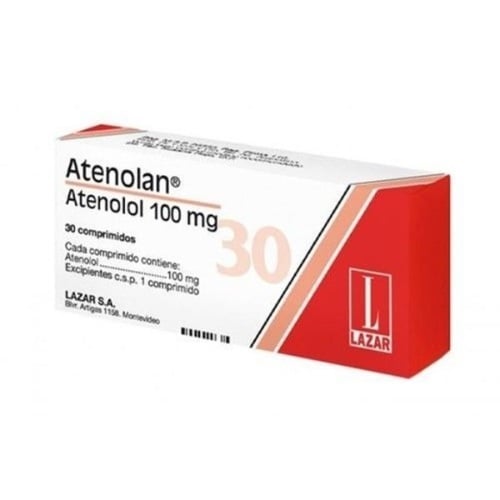 Atenolan 100 Mg 30 Comprimidos