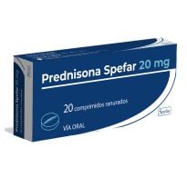 Prednisona Spefar 20 Mg 20 Comprimidos