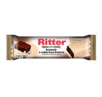 BARRA DE CEREALES RITTER BROWNIE COBERTURA BLANCA