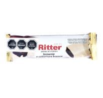 BARRA DE CEREALES RITTER BROWNIE COBERTURA BLANCA