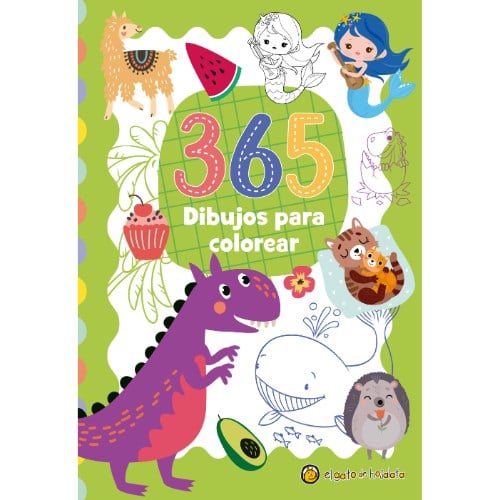 Libro 365 Dibujos Para Colorear