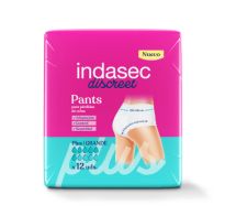 PAÑALES INDASEC PANT PLUS TALLE GRANDE X12 UNIDADES.