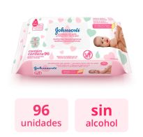 Toallitas Húmedas Johnson's Baby Extra Cuidado 96 Unidades