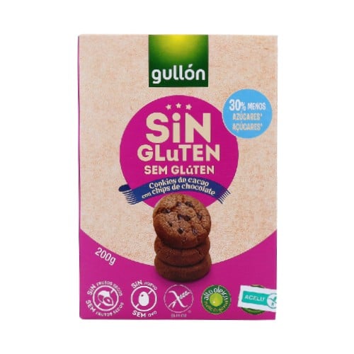 GALLETA SIN GLUTEN CHIPS CHOC.200 GRS.