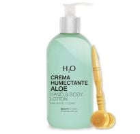 Crema H2o Aloe 350 Ml + Masajeador