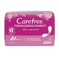 Protectores Diarios Carefree Protector Compact 20 Unidades