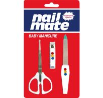 NAIL MATE SET BEBE X 3 PIEZAS BLISTER