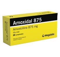 Amoxidal 875 Mg 20 Comprimidos