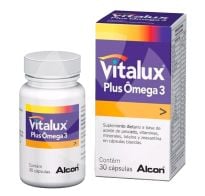 Vitalux Plus Omega 3 Oftálmico 30 Cápsulas