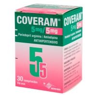 Coveram 5 Mg / 5 Mg 30 Comprimidos