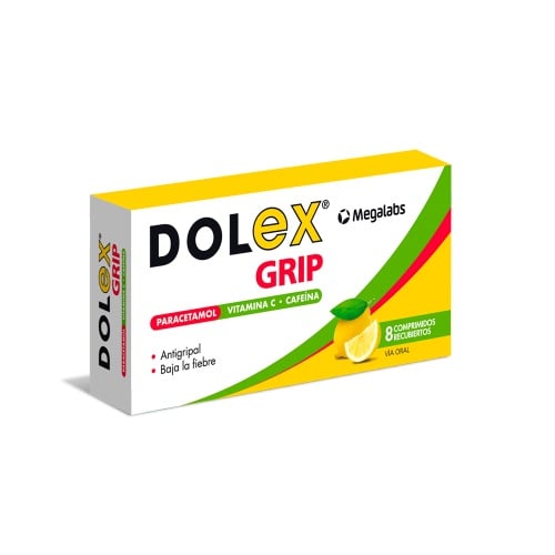 Dolex Grip 8 Comprimidos