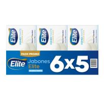 Jabón En Barra Elite Humectante 90 G 6 Unidades
