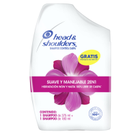 Shampoo Head & Shoulders 2en1 375 Ml + Shampoo 180 Ml