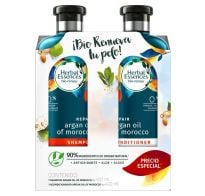 Pack Shampoo Herbal Essences Argán 400 Ml + Acondicionador 400 Ml