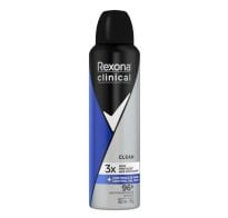 Desodorante En Aerosol Rexona Men Clinical Clean 150 Ml