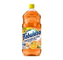 Limpiador Líquido Fabuloso Energía Naranja Antibacterial 1l