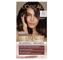 Tinta L'oréal Paris Excellence Sin Amoníaco N°4u Castaño Universal