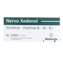 Nervo Xedenol 50 Mg 10 Comprimidos