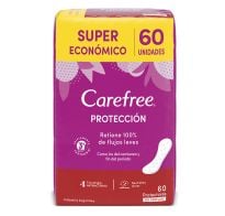 Protectores Diarios Carefree 60 Unidades