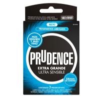 Preservativos Prudence Xg Ultra Sensible 3 Unidades