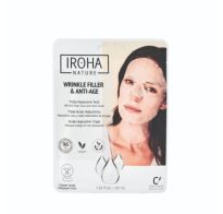 Mascarilla Facial Y Cuello Iroha Nature Triple ácido Hialurónico 1 Unidad