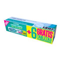 Adhesivo Corega Sin Sabor 70 G + Tabletas Blanquedoras 6 Unidades