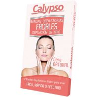 BANDAS DEPILATORIAS CALYPSO FACIAL NATURAL