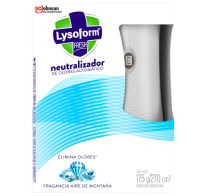 DESODORANTE DE AMBIENTES DESINFECTANTE LYSOFORM AIRE DE MONTAÑA AUTOMATICO FULL