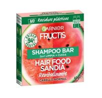 Shampoo En Barra Fructis Hair Food Sandía Revitalizante 60 G