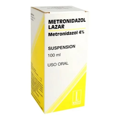 Metronidazol Lazar Suspensión 150 Ml