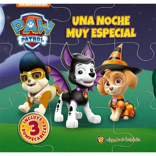 Libro Paw Patrol Rompecabezas Una Noche Muy Especial