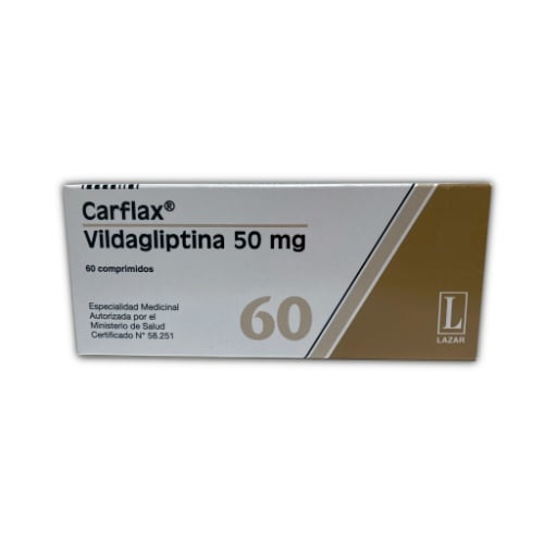 Carflax 50 Mg 60 Comprimidos