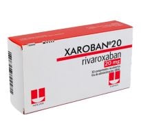 Xaroban 20 Mg 30 Comprimidos