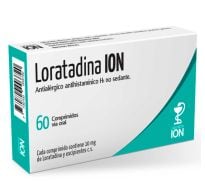 Loratadina 10 Mg Ion 60 Comprimidos