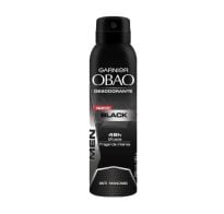 DESODORANTE OBAO AEROSOL BLACK 150ML