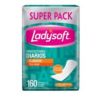 PROTECTORES DIARIOS LADYSOFT PROTECTORES DIARIOS X160