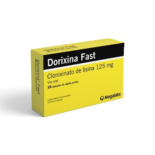 Dorixina Fast 125 Mg 10 Cápsulas