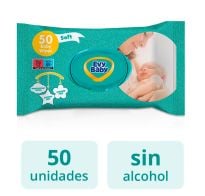 Toallitas Húmedas Evybaby Soft 50 Unidades