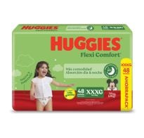 Pañales Huggies Flexi Comfort Xxxg 48 Unidades